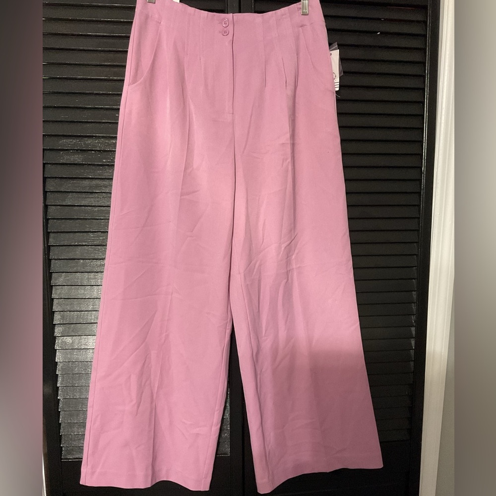 Women’s Ophelia Roe Mid Rise Tapered Leg Ankle Trousers Pants